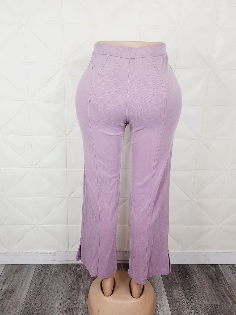Lululemon Softstreme High-Rise Wide-Leg Pique Pant Regular - Picture 6 of 8